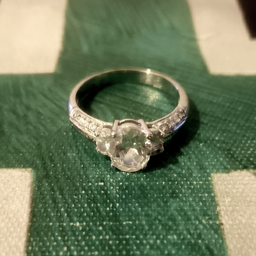 Berricle Triple Oval Cut Ring